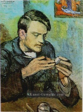portrait autoportrait porträt Ölbilder verkaufen - Porträt Mateu Fernandez Soto 1901 Pablo Picasso